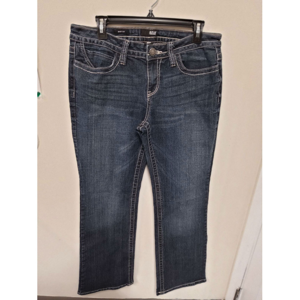 A.N.A Women's Boot Cut Blue Jeans Size 10